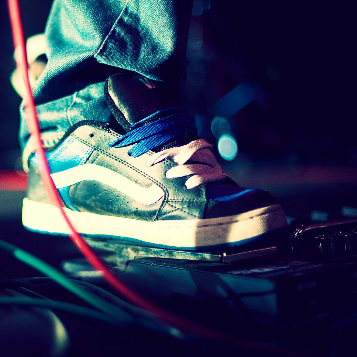 City sneakers print